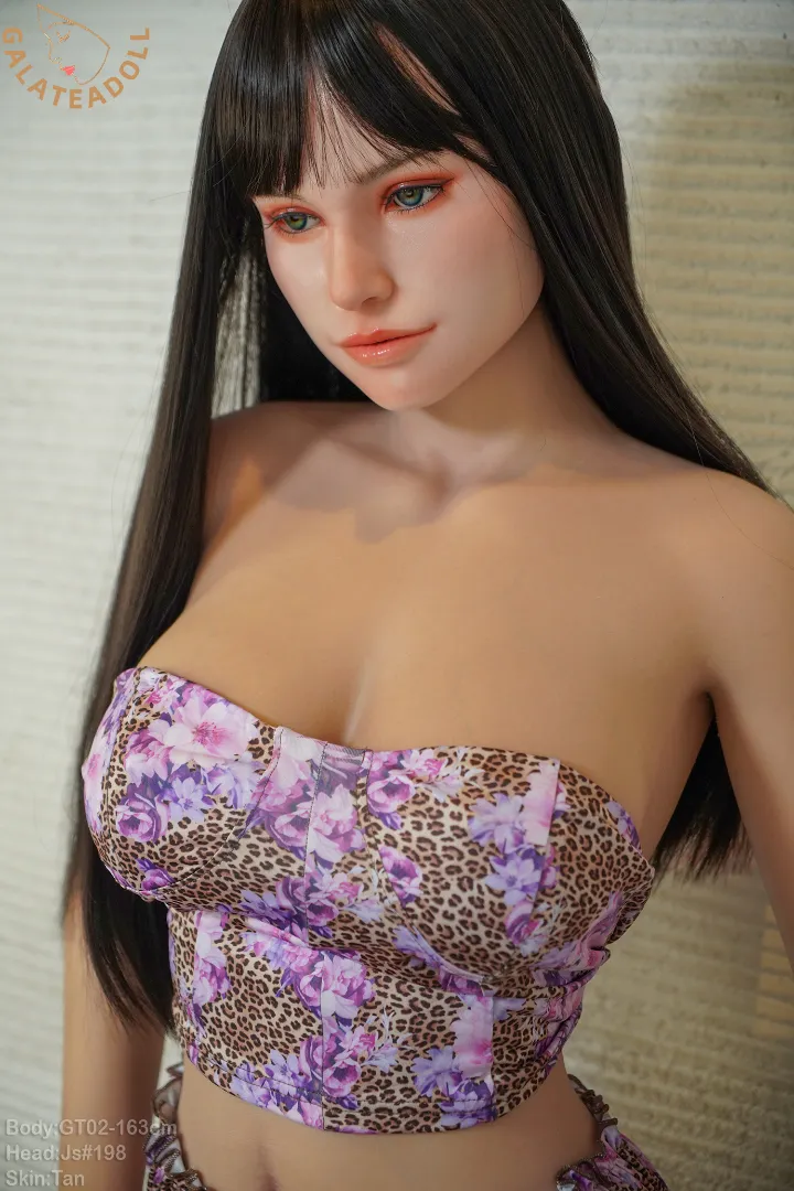 163cm (5ft4) D罩杯 頂級 矽膠 性愛娃娃, ROS 头部 JS198